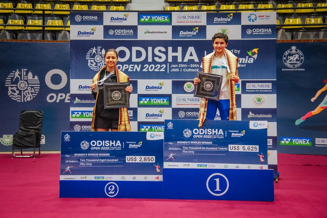  Odisha Open 2022: Unnati Hooda wins first international crown, Kiran George claims men’s singles title