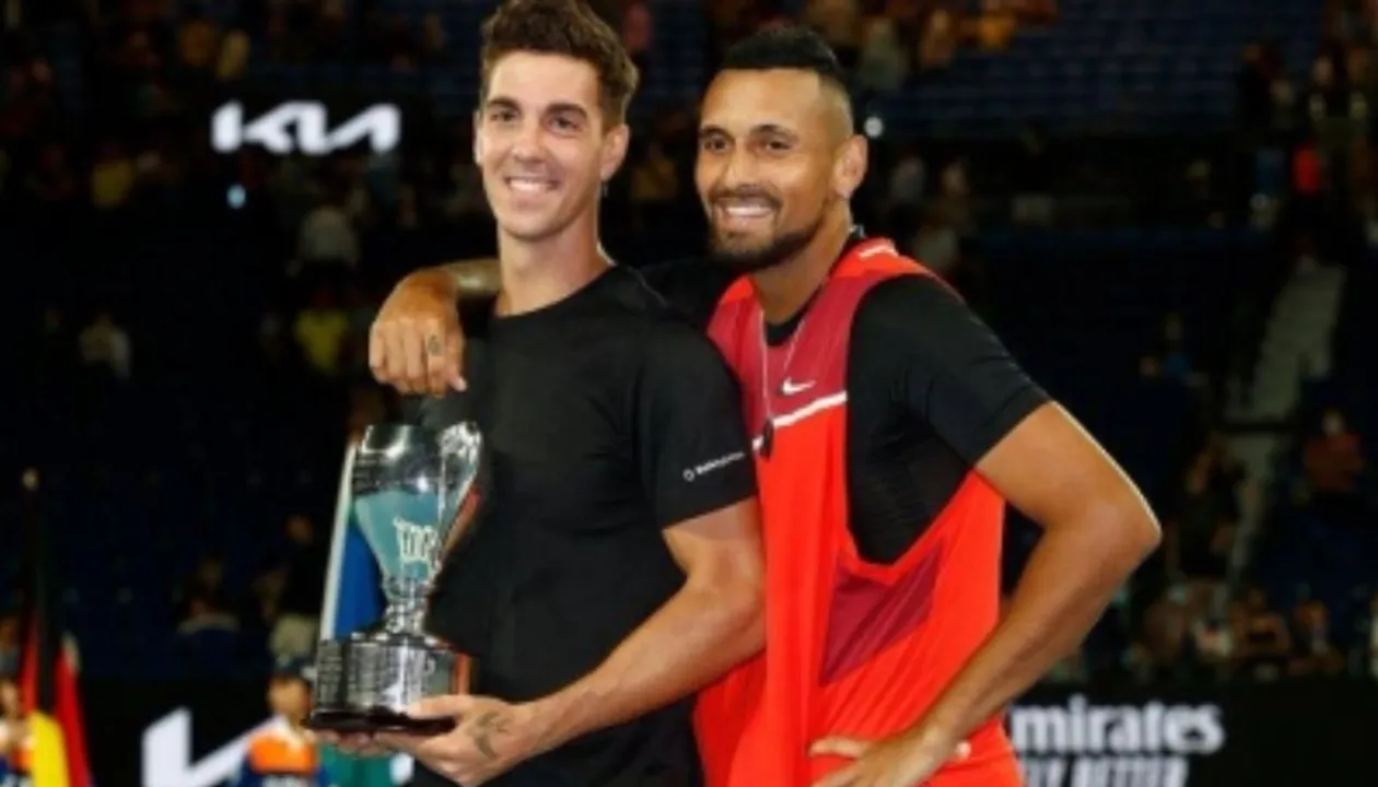  Australian Open: Kyrgios and Kokkinakis win men's doubles title