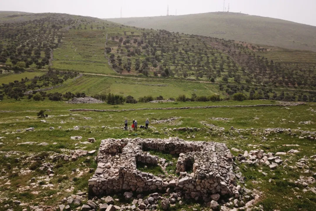  3,300-year-old lead amulet with ancient Hebrew script discovered in northern West Bank
