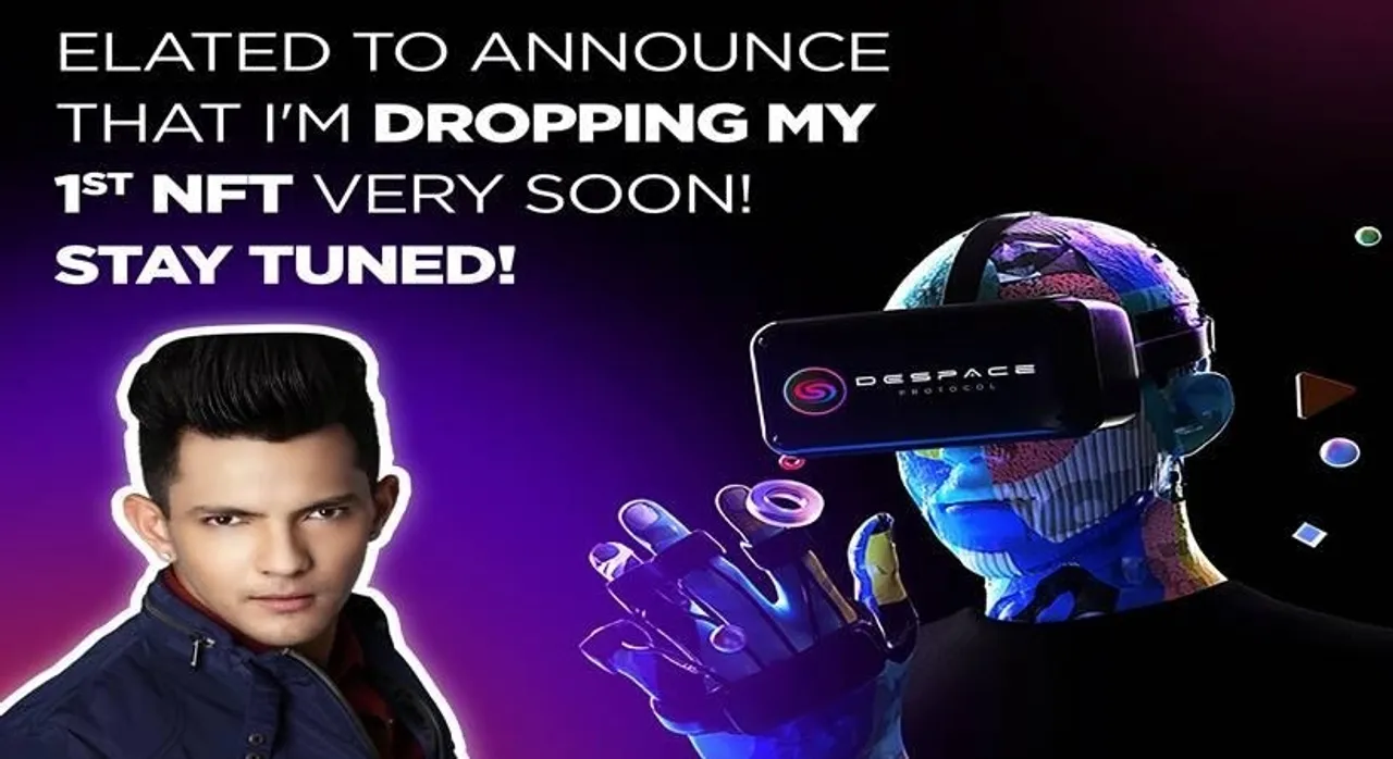  Aditya Narayan announces his NFT.(photo:IANSLIFE) 