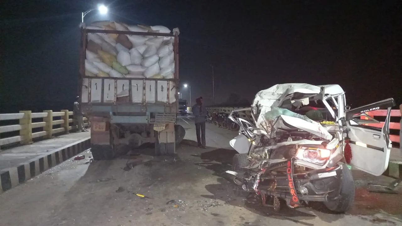  Tragic! Five killed in SUV-truck collision in Odisha's Sonepur