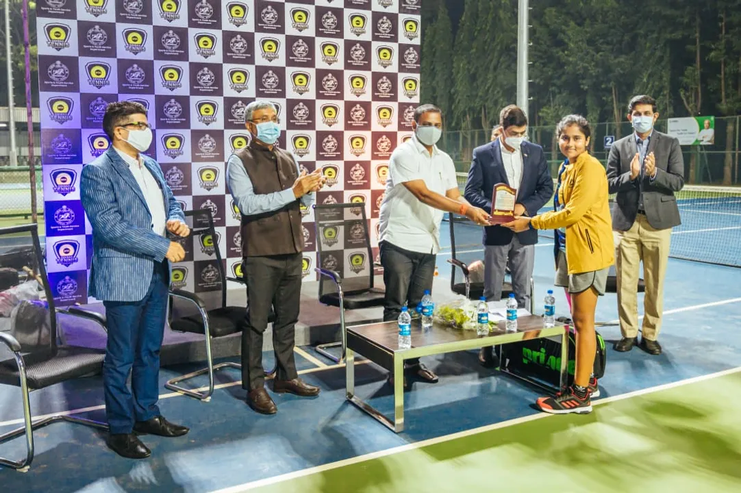  Odisha Tennis Association felicitates  young tennis talents of State