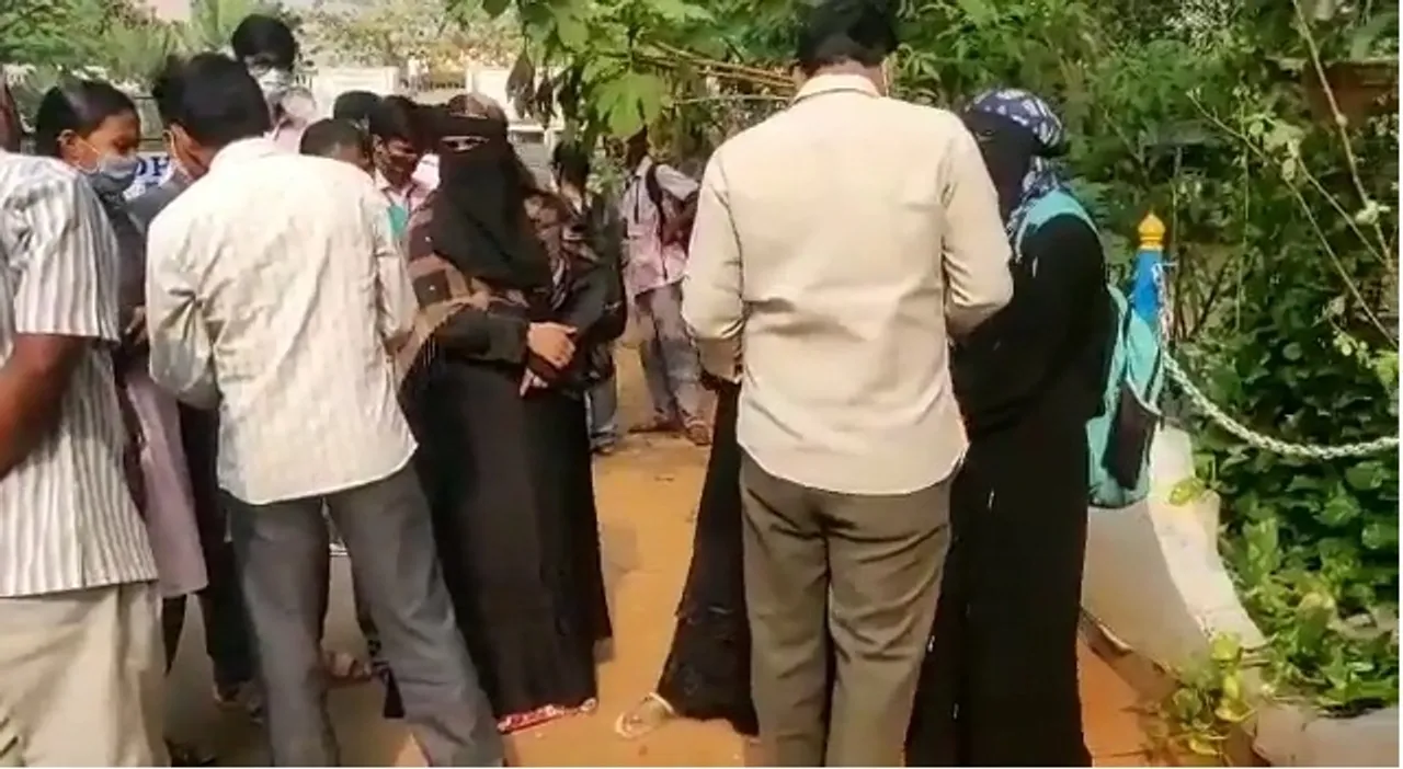  Now hijab row erupts at Andhra college 