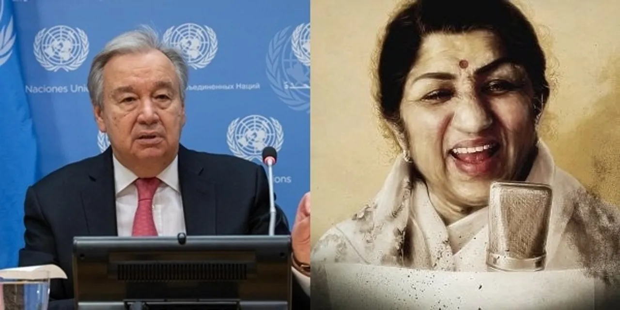 Guterres offers condolences to India on demise of Lata Mangeshkar 