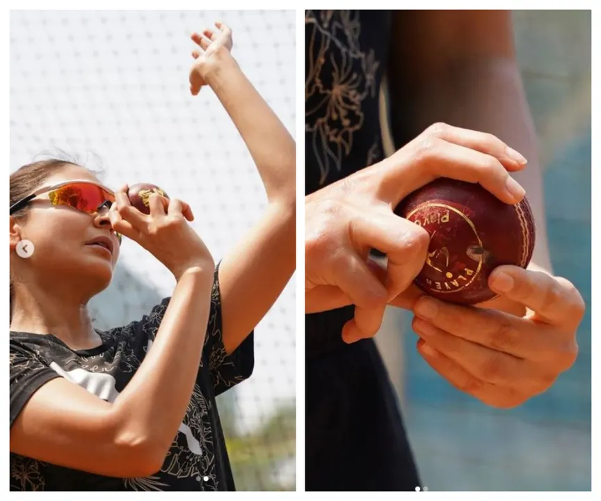  Bollywood star Anushka Sharma preps for 'Chakda Xpress'; shares pictures on social media
