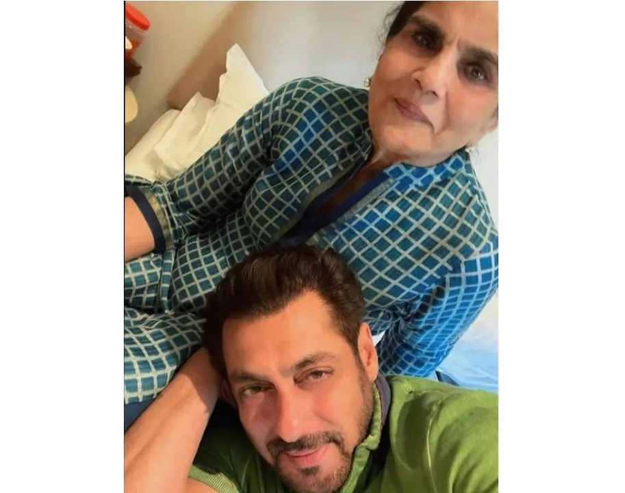  Bollywood superstar Salman Khan shares endearing photo with mom Salma