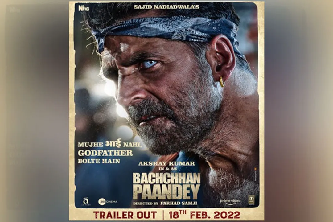  'Bachchhan Paandey' poster out, unveils Akshay Kumar's rugged avatar
