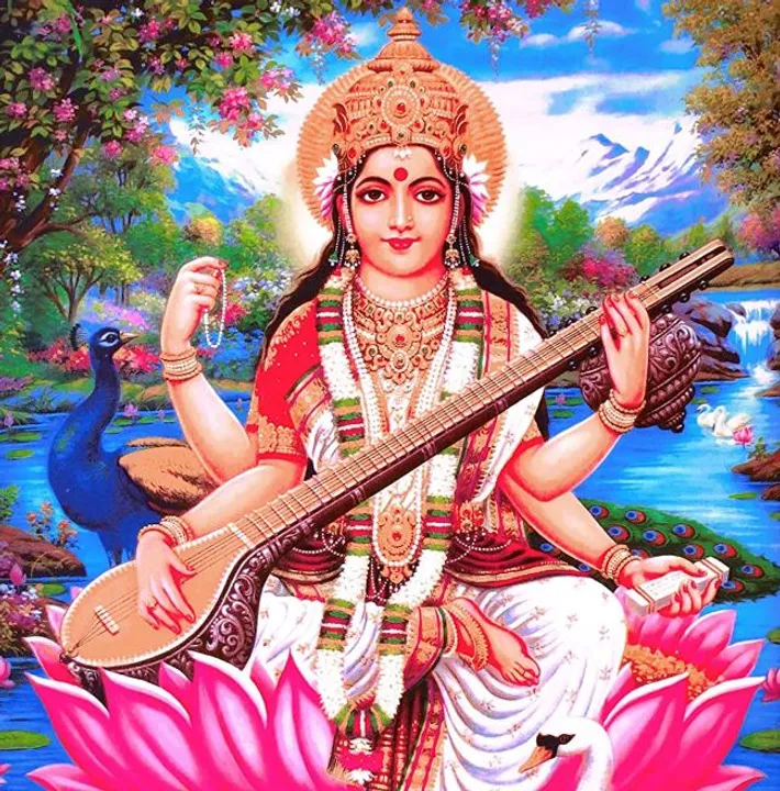  Saraswati Puja Mantra for Pushpanjali