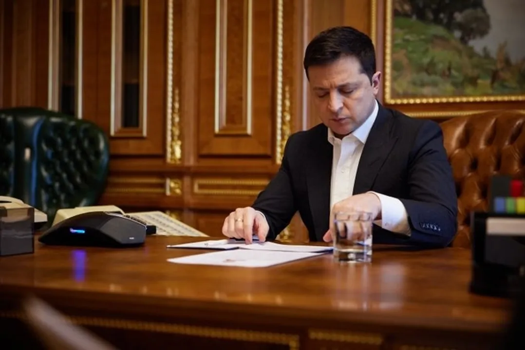  Ukrainian President Volodymyr Zelensky.(photo: twitter.com/ZelenskyyUa) 