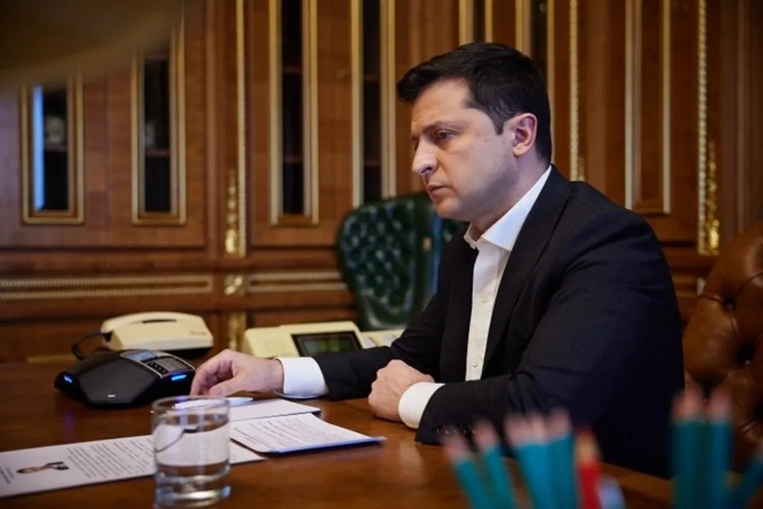  Ukrainian President Volodymyr Zelensky.(photo: twitter.com/ZelenskyyUa) 