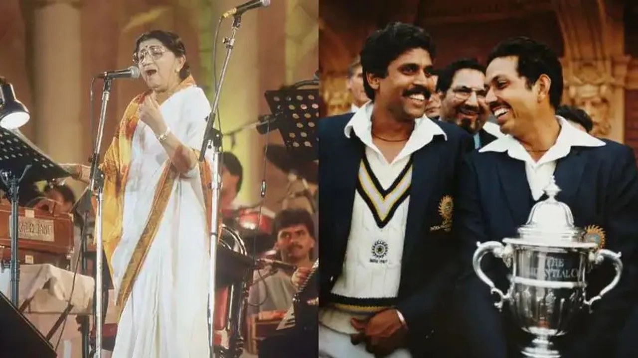  How Bharat Ratna Lata Mangeshkar raised Rs 20 lakh for 1983 World Cup winning team