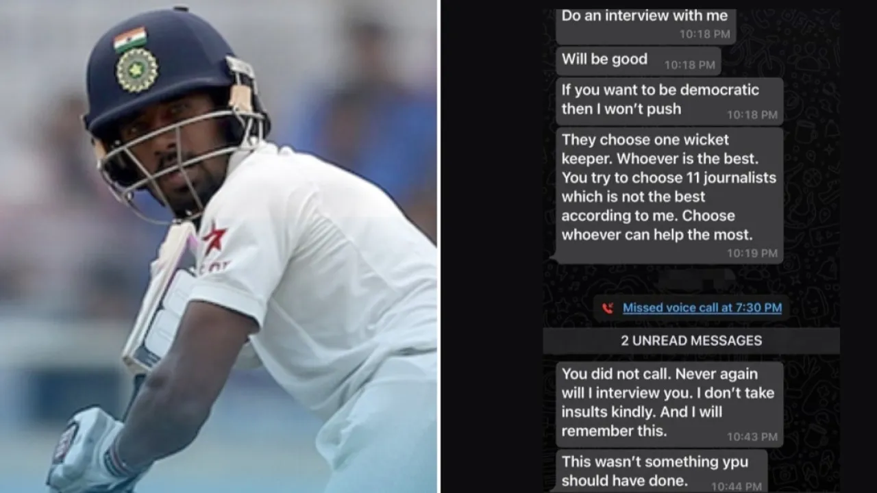  Cricketers react to Wriddhiman Saha's tweet slamming journalist for misbehaviour