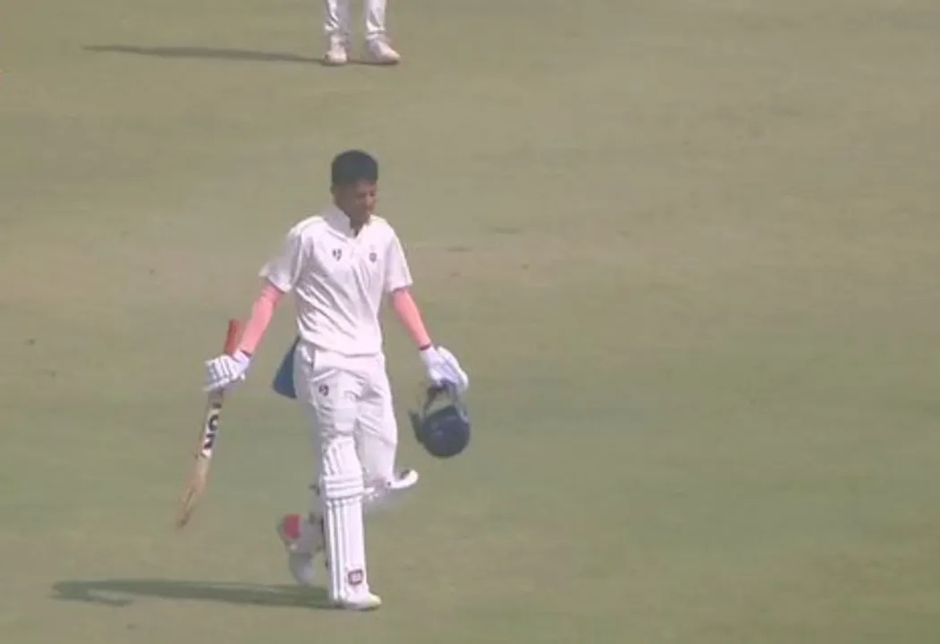  Watch: India's U-19 World Cup-winning captain Yash Dhull hits century on Ranji Trophy debut