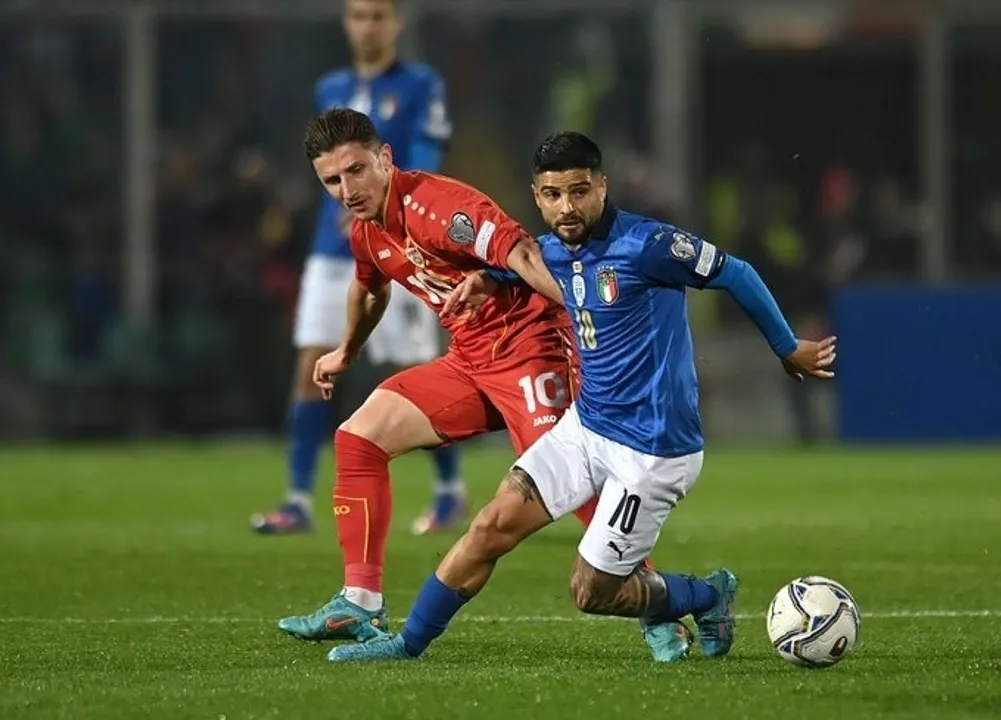  Italy knocked out of World Cup play-offs after 0-1 defeat to North Macedonia. 