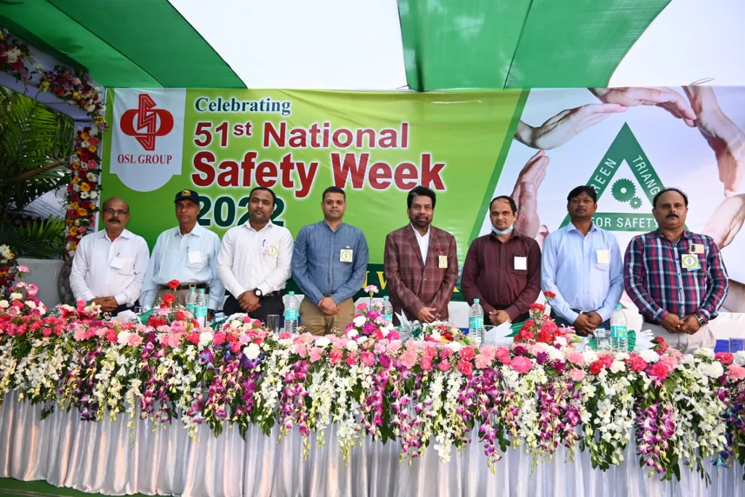  OSL observes 51st National Safety Week at Paradip