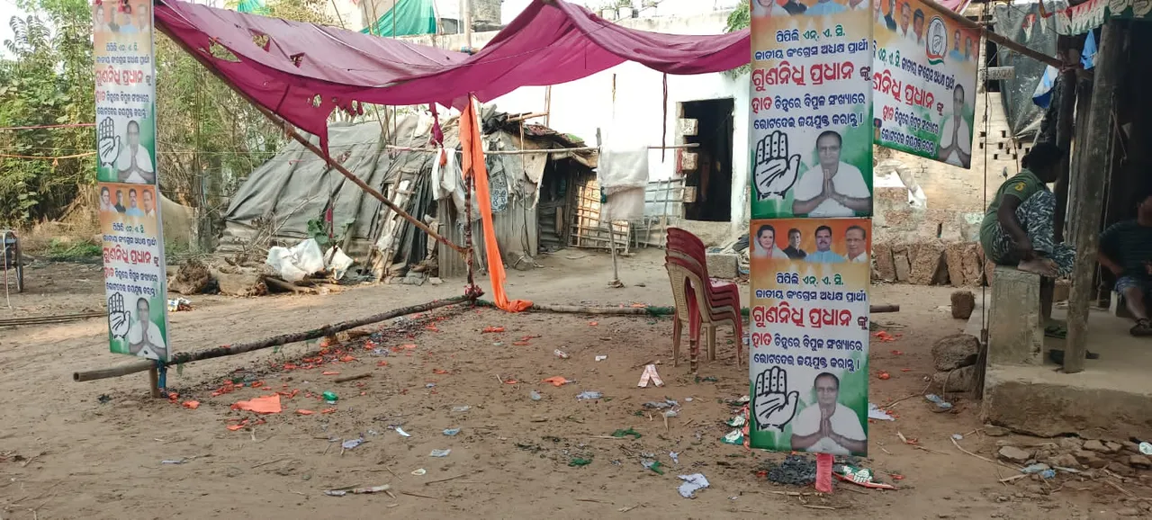 Pre-poll violence: Miscreants torch Congress camp office in Pipili