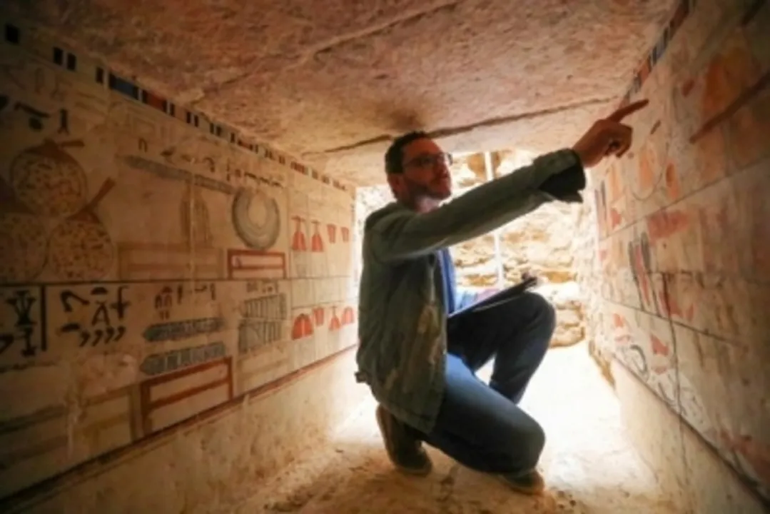  Five 4,000-year-old tombs unearthed in Egypt