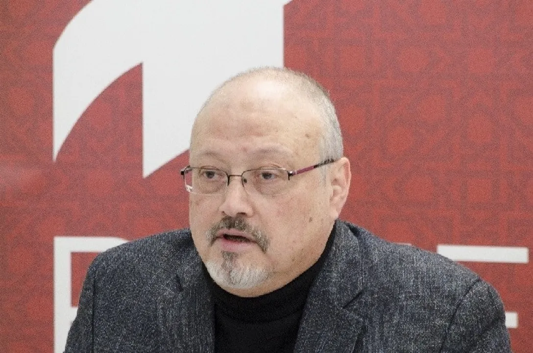  Jamal Khashoggi (File Photo: April Brady/POMED/Wikimedia) 