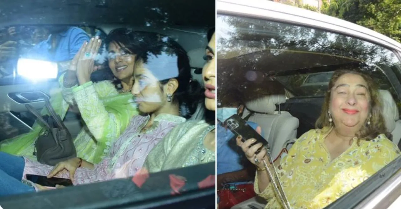  Ranbir Kapoor-Alia Bhatt wedding: Festivities kick off as Neetu, Riddhima, Reema arrive at Ranbir's residence