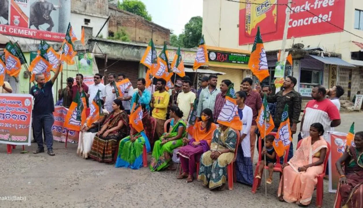  BJP observes Deogarh bandh opposing MLA Subash Panigrahi's arrest