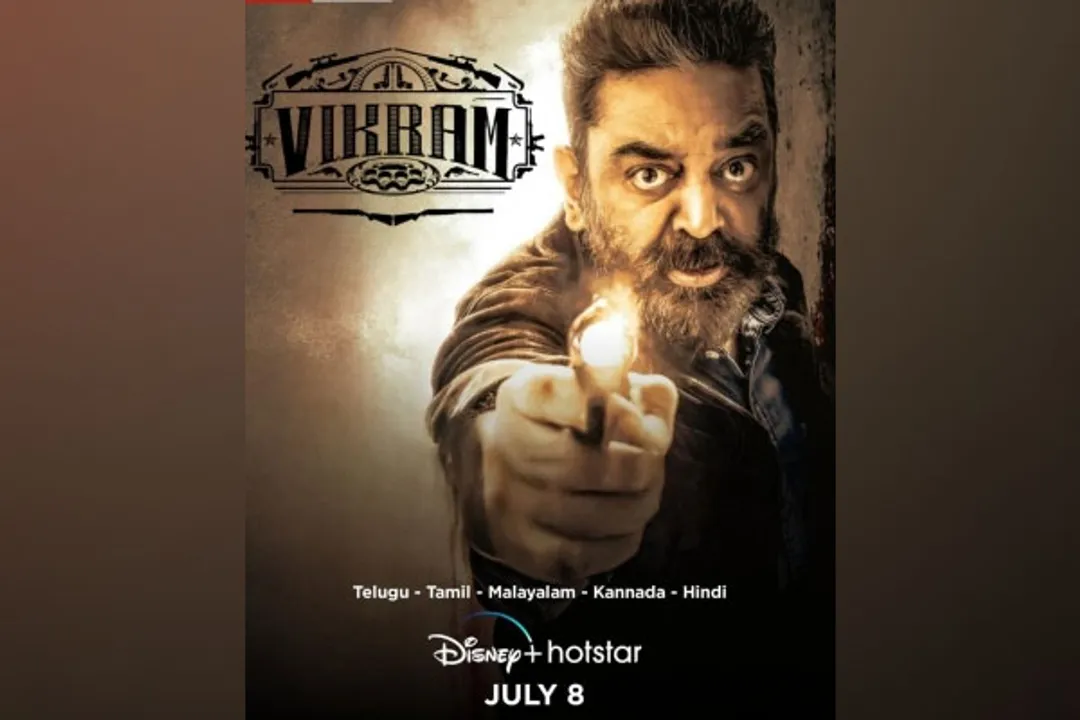  Kamal Haasan's blockbuster 'Vikram' hits OTT on July 8
