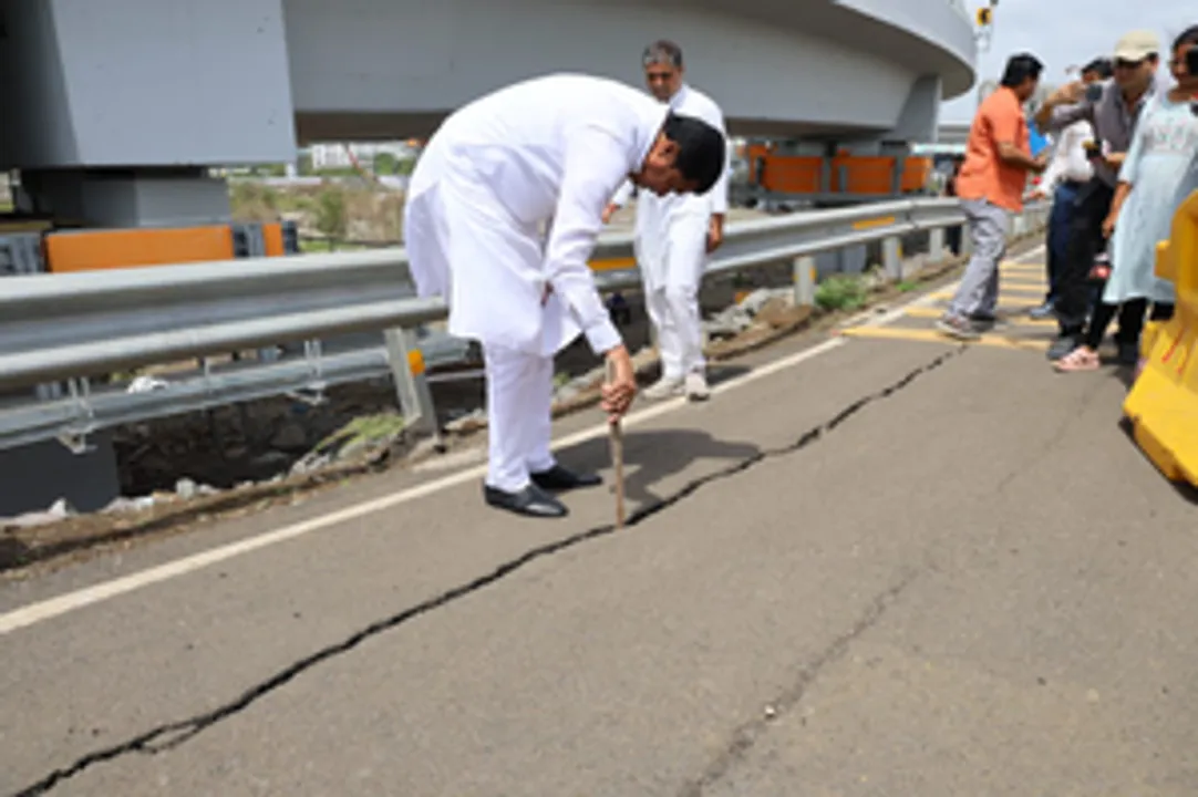  MMRDA clarifies after Cong leader Nana Patole claims cracks on Atal Setu