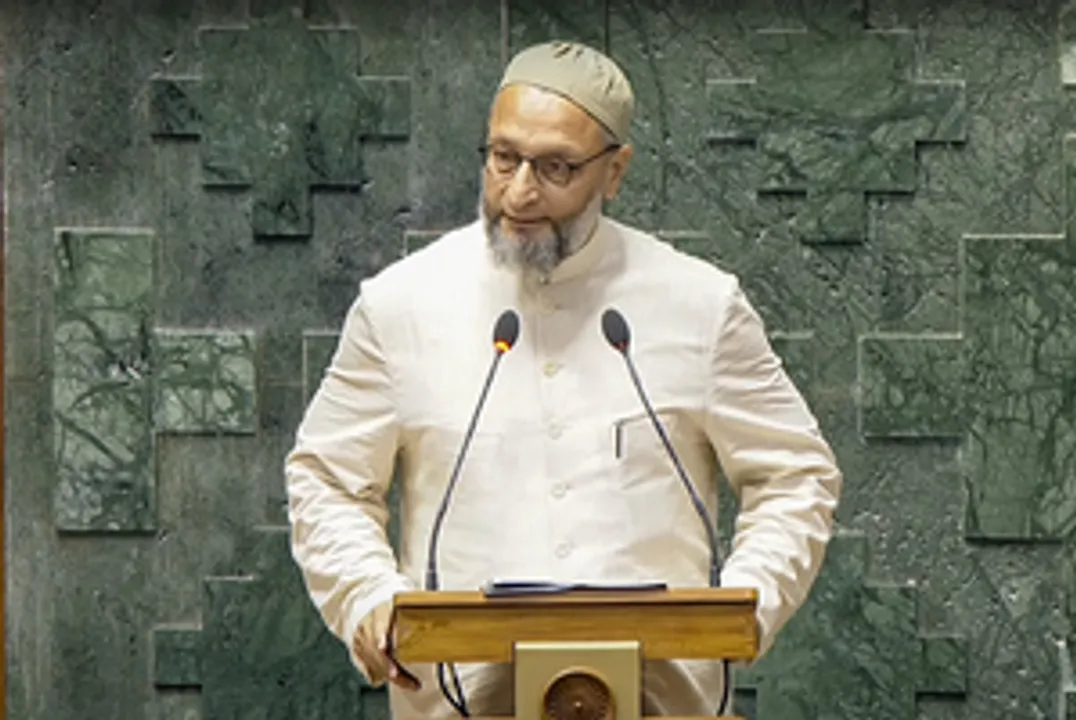  'Jai Palestine' slogan: Complaints demand President to disqualify Owaisi