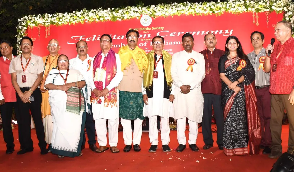  World Odisha Society Felicitates newly-elected MPs from State in New Delhi 