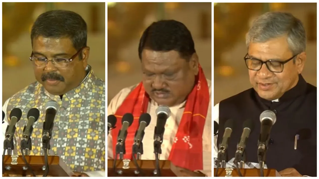  Modi takes oath as PM for third consecutive term, 3 from Odisha get ministerial berths; check the full list of ministers