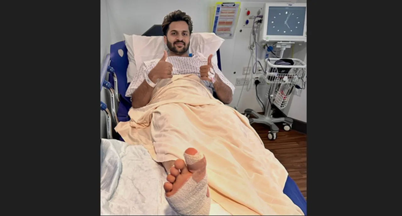  Shardul Thakur undergoes successful foot surgery in London