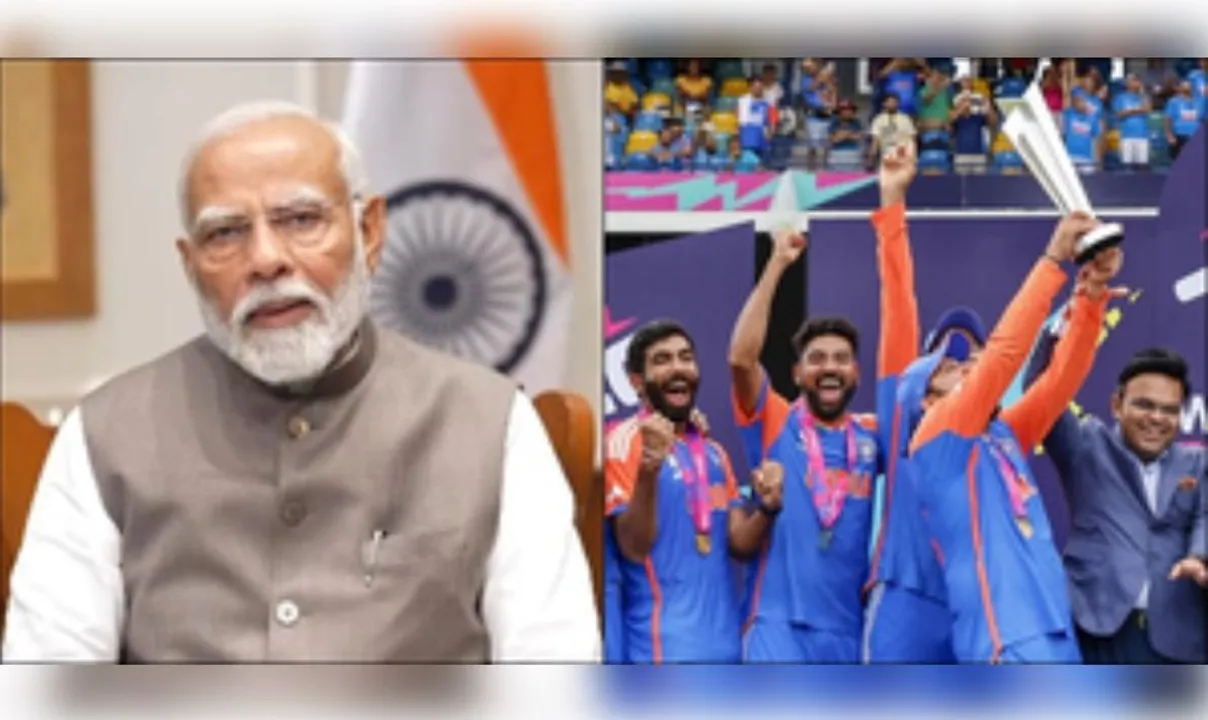  Narendra Modi speaks to Team India, lauds Rohit Sharma, Virat Kohli, Rahul Dravid