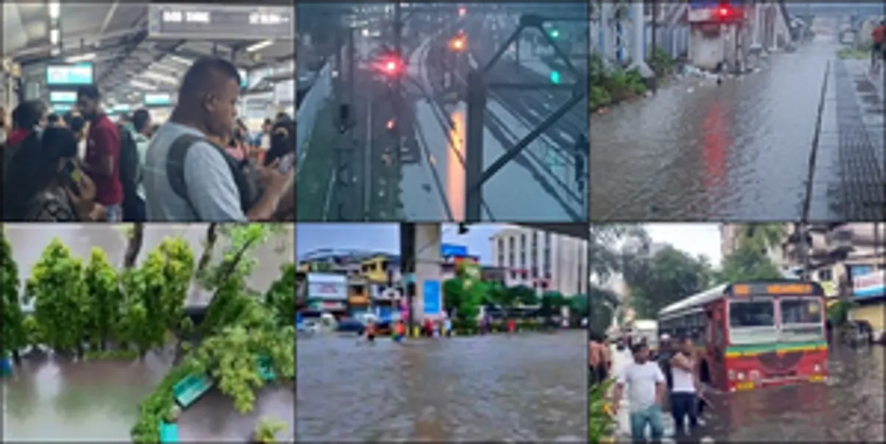  One killed as rain-battered Mumbai grinds to halt, schools and colleges shut