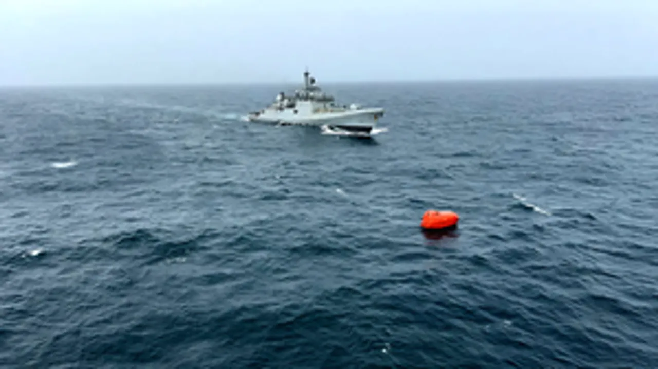  8 Indians among 9 crew rescued from capsized oil tanker near Oman