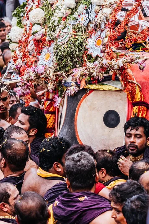  Puri Ratha Jatra in Pics: Pahandi Bije rituals of Lord Jagannath, Holy Siblings