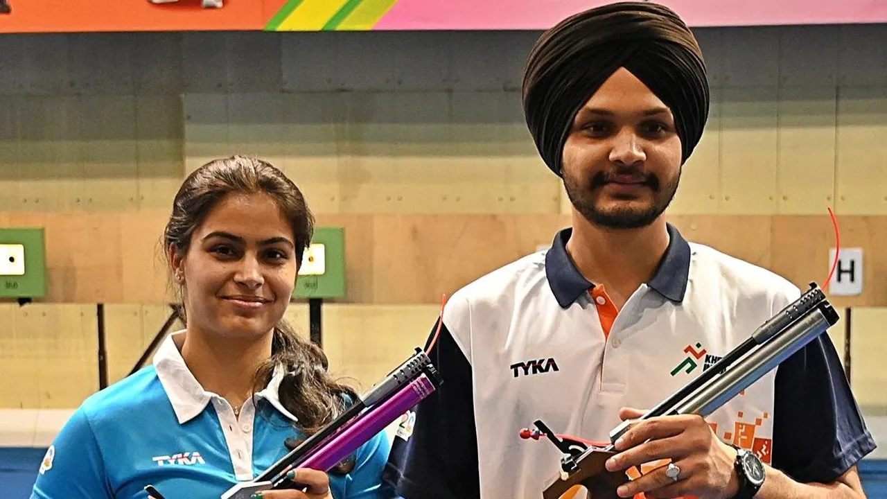 'You've done what no Indian shooting pair has done...', Abhinav Bindra's words of praise for Manu and Sarabjot