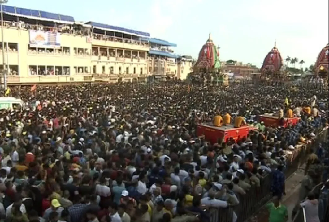  Devotee dies during Rath Jatra at Odisha’s Puri; CM announces ex-gratia
