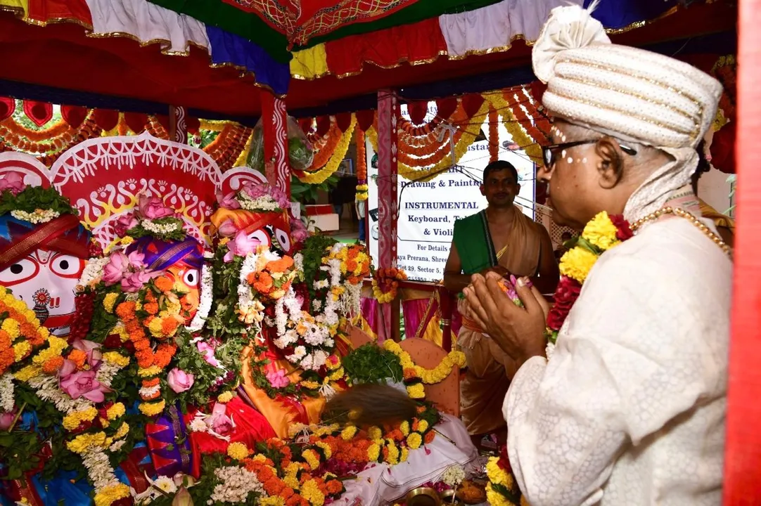  Kharghar Jagannath temple in Navi Mumbai hosts Rath Yatra