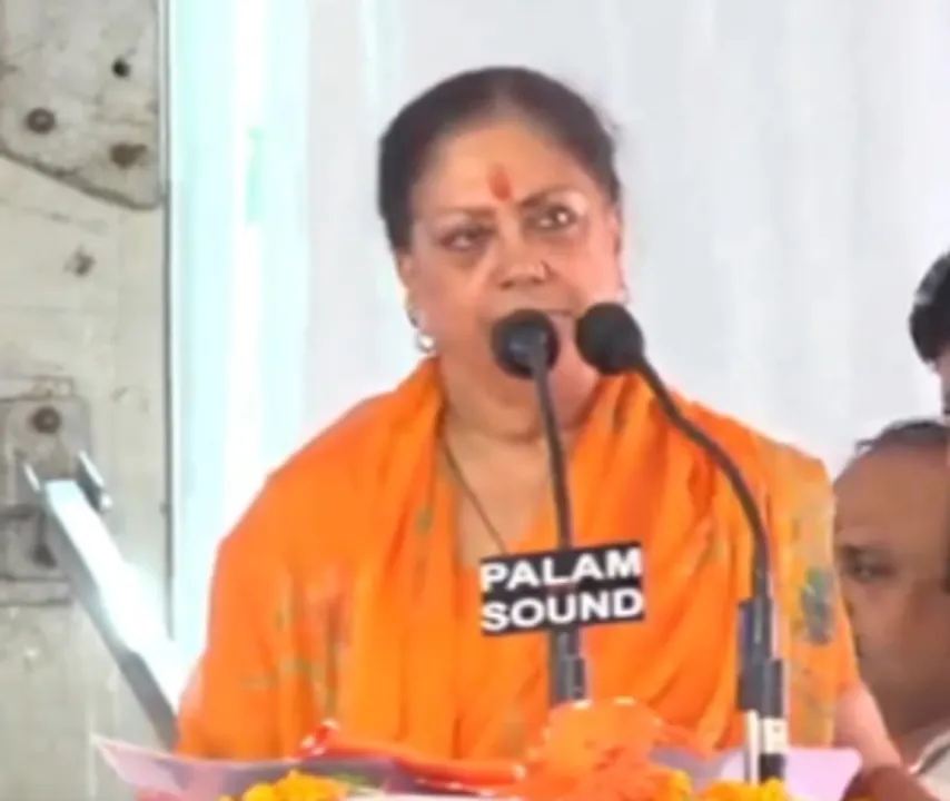  Position & arrogance are not permanent: Vasundhara Raje’s advice to Raj BJP chief
