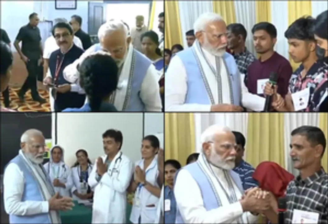  Feeling extremely happy after speaking to PM Modi: Wayanad residents
