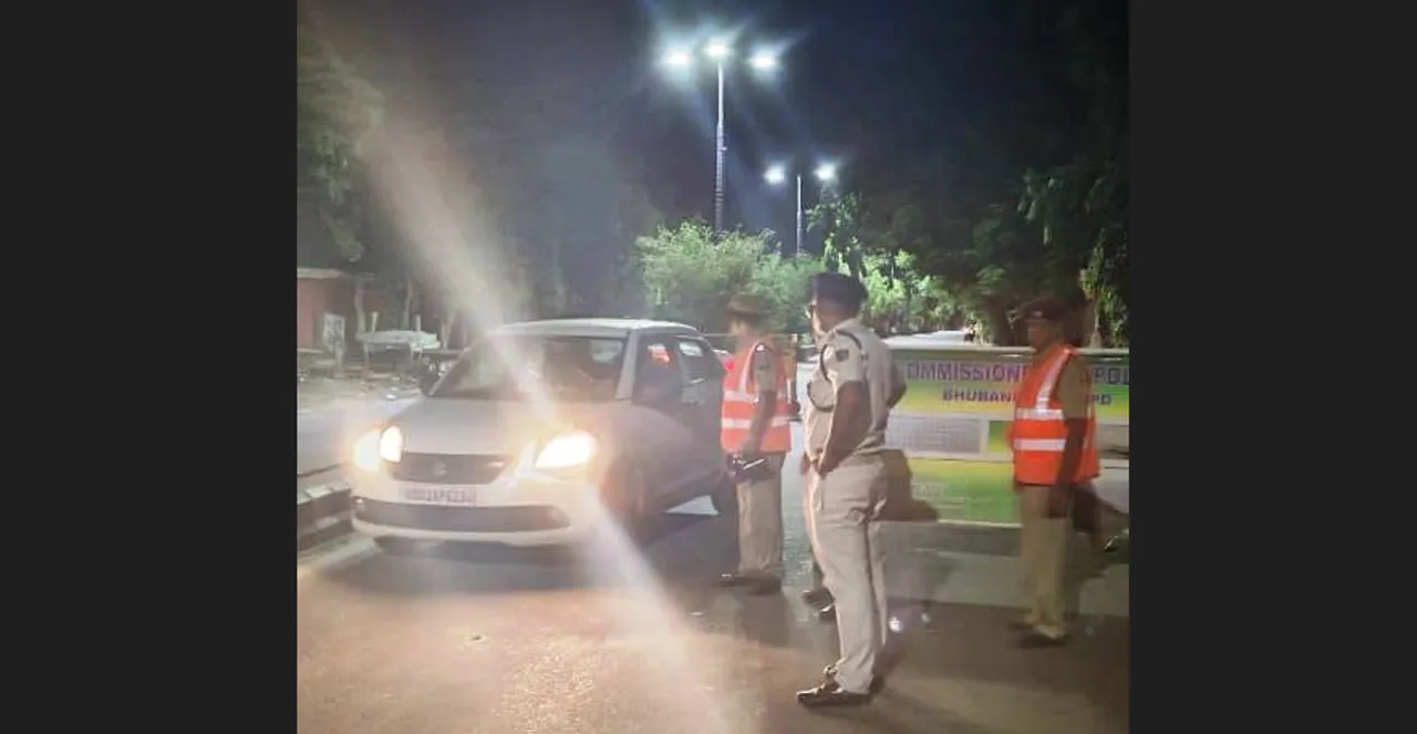  Commissionerate Police intensifies drive against drunken driving in Bhubaneswar; 69 vehicles seized