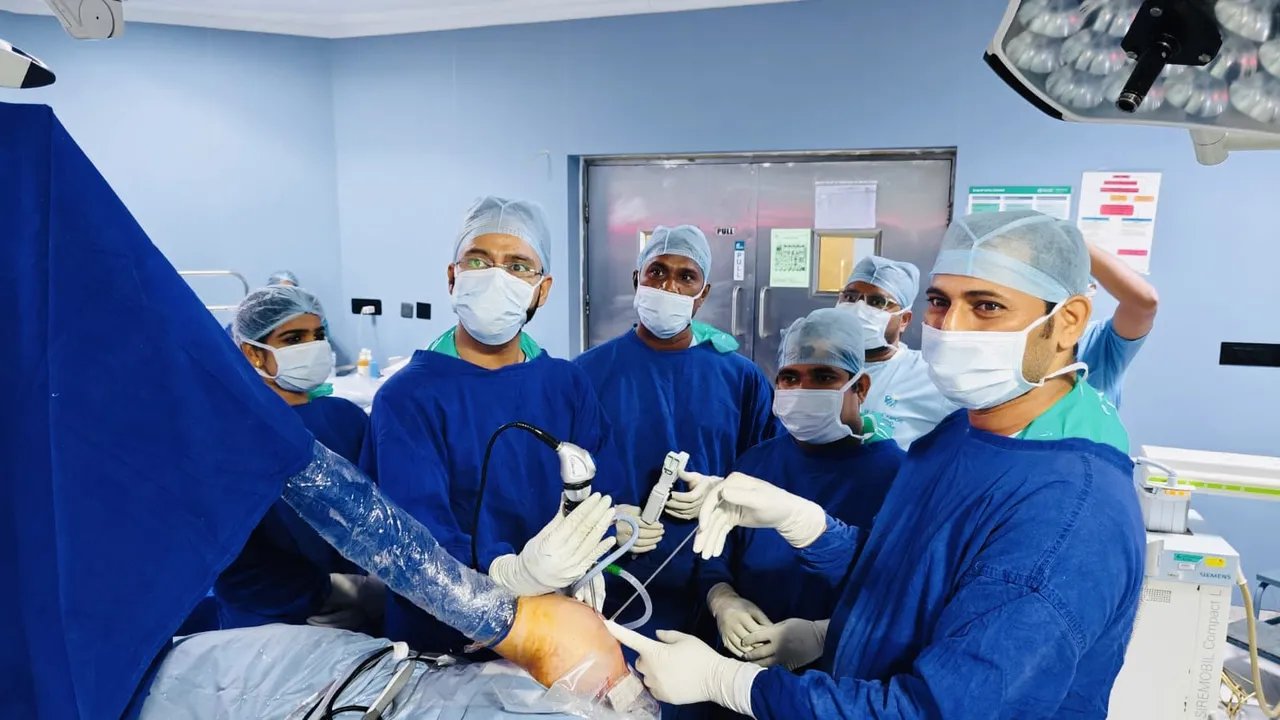  Rare Orthopaedic surgery performed for first time at Apollo Hospitals, Visakhapatnam