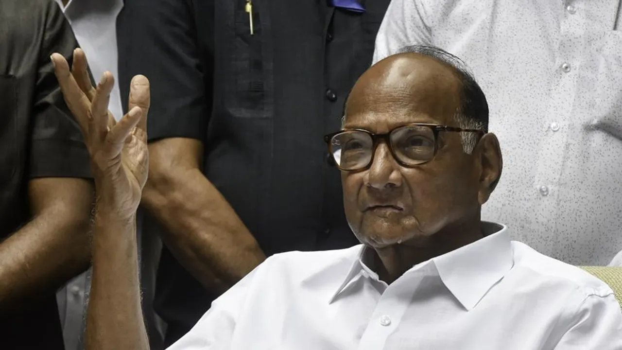  Sharad Pawar steps down as NCP president