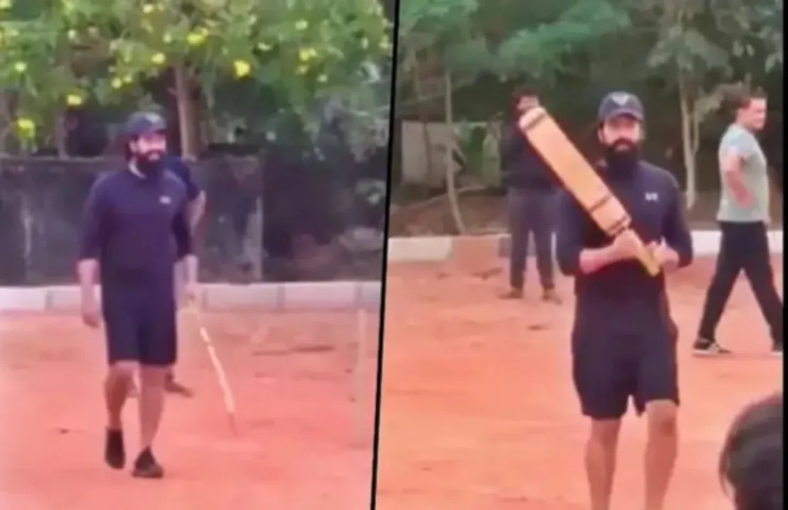  KGF star Yash plays cricket with gully boys, fans go crazy. 
