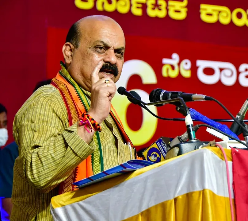  Chief Minister Basavaraj Bommai.(photo:Basavaraj Bommai/Twitter) 
