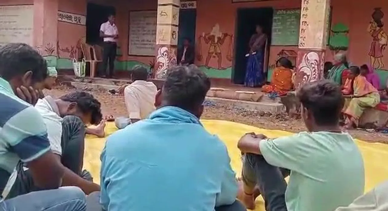 Villagers hold written test of sarpanch candidates in Odisha's Sundargarh; 3 out of 8 pass