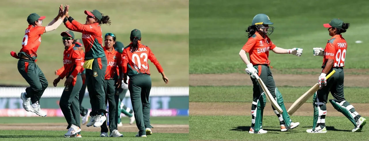  Women's World Cup: Bangladesh make history with 9-run win over Pakistan. 