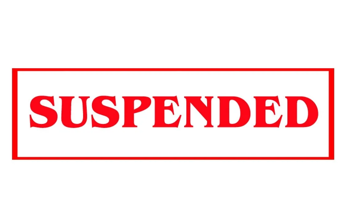  Suspended. (Photo: IANS) 