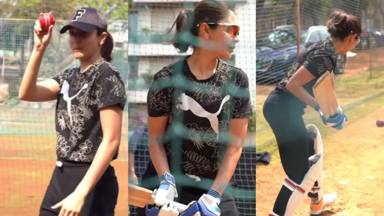  Watch: Video of Anushka Sharma practicing at nets for 'Chakda Xpress' takes internet by storm