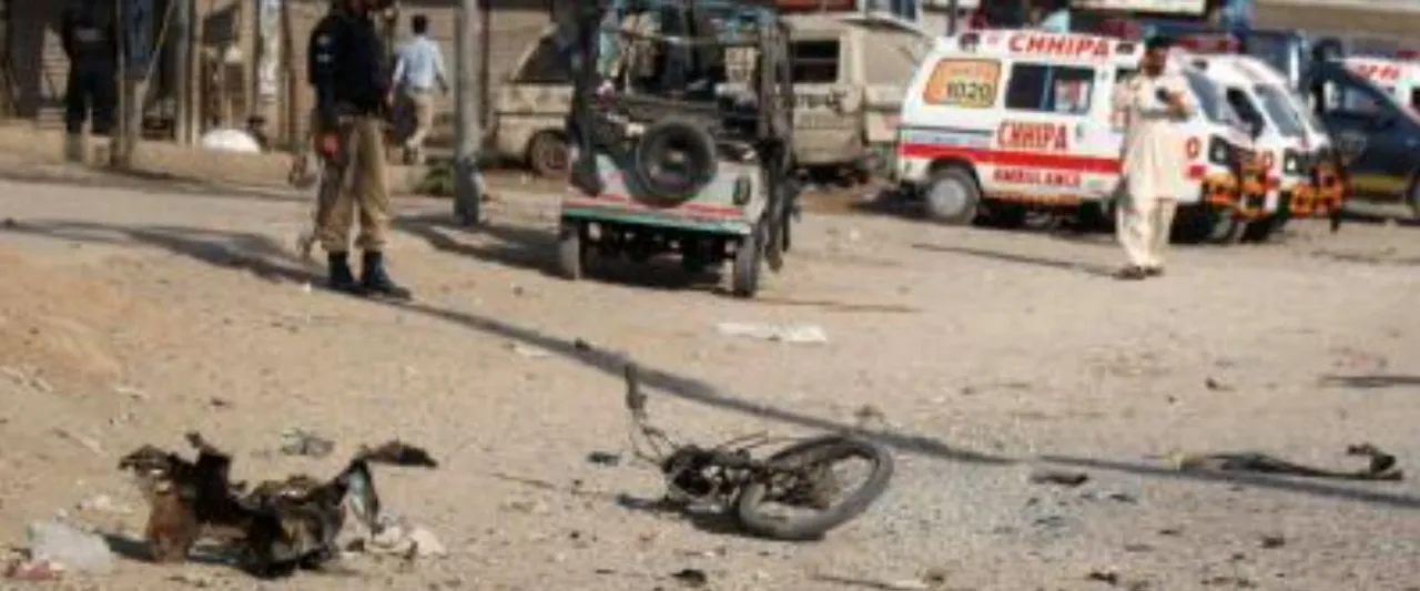  Four persons killed in blast in Karachi University campus