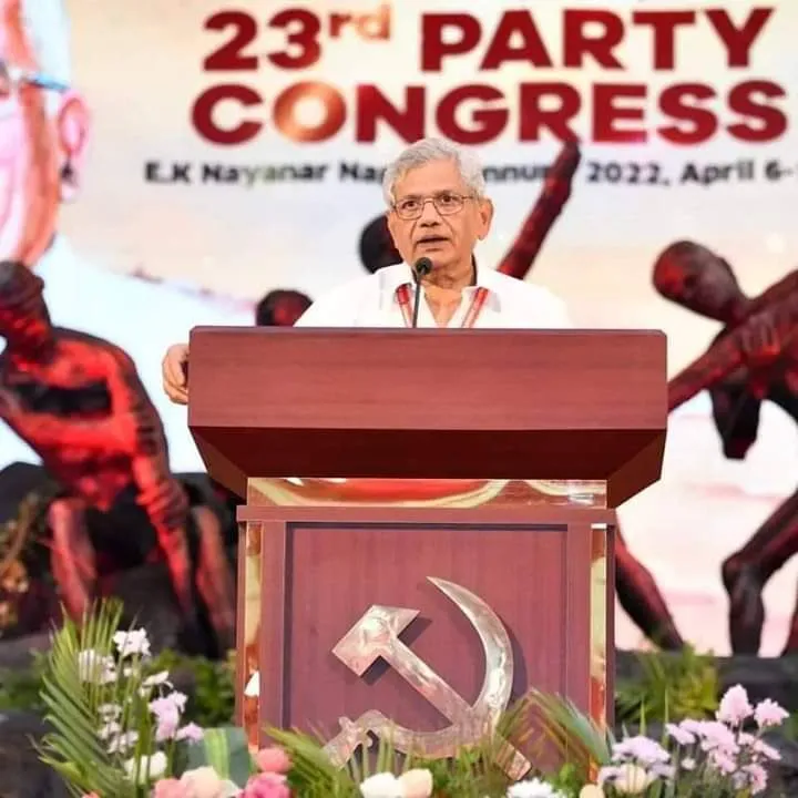  Sitaram Yechury re-elected as CPI-M General Secretary